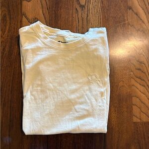 Champion Men's Cream Short Sleeve Tee